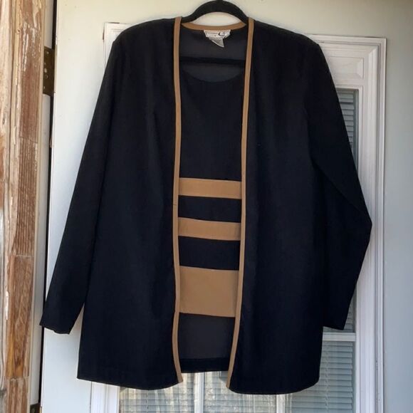 Take 50% OFF- Victoria Moon Faux Jacket, Size-12 - Picture 1 of 7